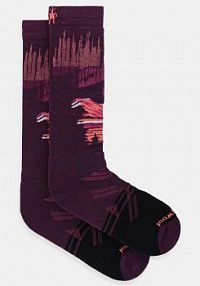 Skarpetki SmartWool  fioletowe damskie SW002908