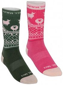 Skarpetki Kari Traa  różowe damskie 611465