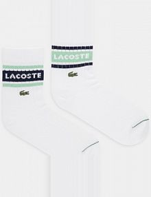 Skarpetki Lacoste  białe damskie RA9304