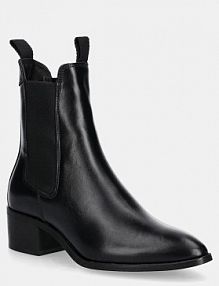 Botki na obcasie Gant  czarne 31551094