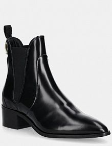 Botki na obcasie Gant  czarne 31551095