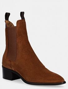 Sztyblety Gant  brązowe damskie 31553093