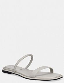 Klapki Calvin Klein  szare damskie HW0HW02532