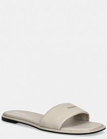 Klapki Calvin Klein  beżowe damskie HW0HW02652