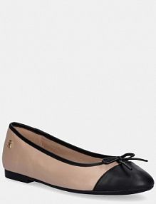 Baleriny Tommy Hilfiger  beżowe FW0FW08759