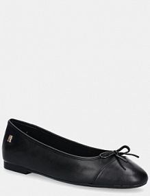 Baleriny Tommy Hilfiger  czarne FW0FW08759