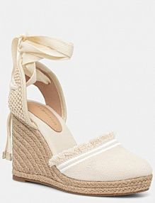 Espadryle na koturnie Tommy Hilfiger  beżowe FW0FW08878