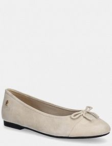 Baleriny Tommy Hilfiger  beżowe FW0FW08909