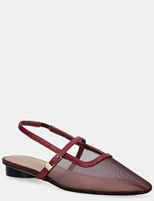 Baleriny Tommy Hilfiger  bordowy FW0FW08962