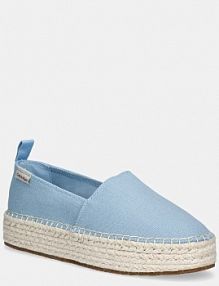 Espadryle Calvin Klein Jeans  niebieskie damskie YW0YW01871