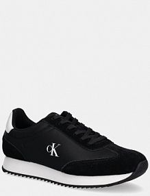 Sneakersy Calvin Klein Jeans  czarne damskie YW0YW01828