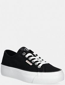 Tenisówki Calvin Klein Jeans  czarne damskie YW0YW01838