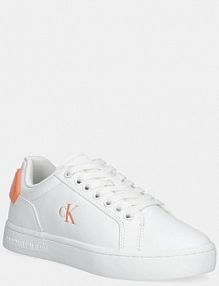 Sneakersy Calvin Klein Jeans  białe damskie YW0YW01845