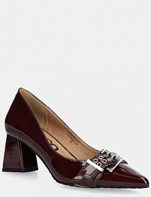 Czółenka Bianco  bordowy 11241929