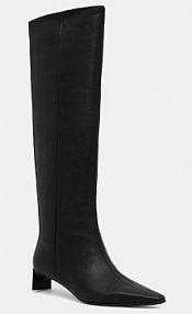 Kozaki Calvin Klein  czarne damskie HW0HW02587