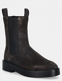 Sztyblety Calvin Klein  brązowe damskie YW0YW01969