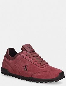 Sneakersy Calvin Klein  bordowy damskie YW0YW02050
