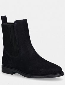 Sztyblety Tommy Hilfiger  granatowe damskie FW0FW08780