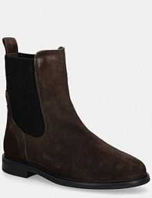 Sztyblety Tommy Hilfiger  brązowe damskie FW0FW08780