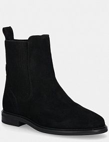 Sztyblety Tommy Hilfiger  czarne damskie FW0FW08780