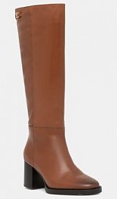 Kozaki Tommy Hilfiger  brązowe damskie FW0FW08865