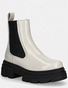 Sztyblety Tommy Hilfiger  beżowe damskie FW0FW09042