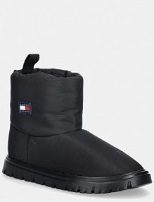 Śniegowce Tommy Jeans  czarne damskie EN0EN02823