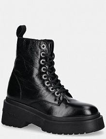 Botki Tommy Jeans  czarne damskie EN0EN02848