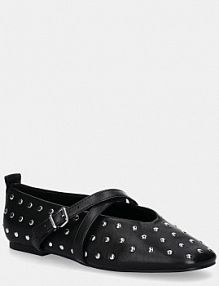 Baleriny Tommy Jeans  czarne EN0EN02886