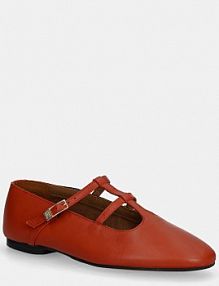 Baleriny Tommy Hilfiger  pomarańczowe FW0FW09153