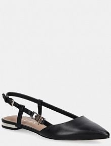 Baleriny Guess  czarne FLTFRA.LEA05.