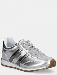 Sneakersy Guess  srebrne damskie FLTSAP.LEM12.