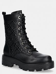 Botki Guess  czarne damskie FLTYAN.ELE10.