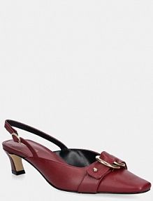 Sandały na obcasie MICHAEL Michael Kors  bordowy 40T5JDMS1L.69