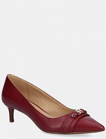 Szpilki MICHAEL Michael Kors  bordowy 40T5MAMP1L.69