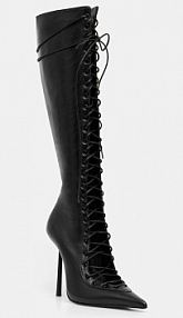 Kozaki Le Silla  czarne damskie 4251B100MBPPN