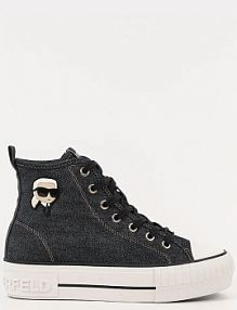 Trampki Karl Lagerfeld  granatowe damskie KL60444D.DAA