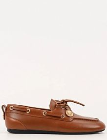 Mokasyny Karl Lagerfeld  brązowe damskie KL41325.022