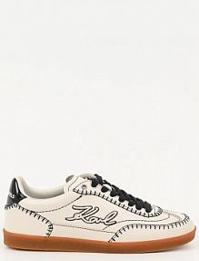 Sneakersy Karl Lagerfeld  beżowe damskie KL63810A.0T1