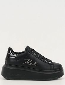 Sneakersy Karl Lagerfeld  czarne damskie KL63513.000