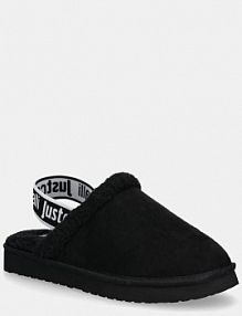 Kapcie Just Cavalli  czarne damskie 79RA3S36ZSD46