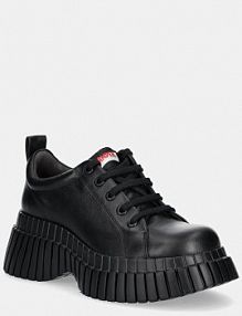 Półbuty sznurowane Camper  czarne damskie K201807.002