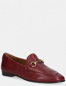 Mokasyny Nokwol  bordowy damskie Gale.Burgundy