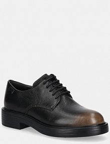 Półbuty sznurowane Camper  czarne damskie K201684.017