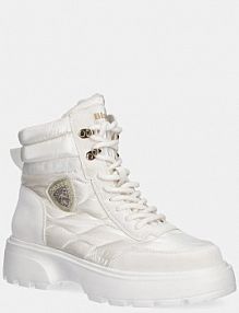 Botki Blauer  białe damskie F5BLANCA03.NY