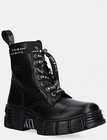 Botki New Rock  czarne damskie M.WALL084NP.C