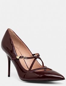 Sandały na obcasie Love Moschino  bordowy JA10319G1NIH0