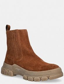 Sztyblety Weekend Max Mara  brązowe damskie 2525796035600