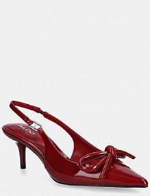 Sandały na obcasie ALDO  czerwone 14161650.AYAN