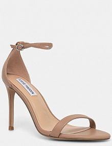 Sandały na obcasie Steve Madden  beżowe 11002956.217